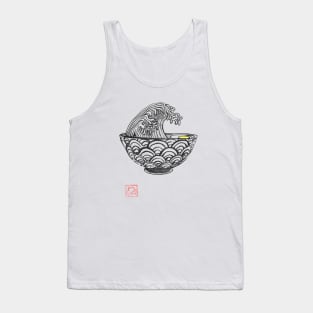 ramen wave Tank Top